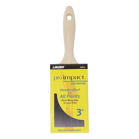 Linzer Linzer Pro Edge 3 in. Flat Paint Brush 1870 PIC 0300